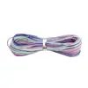 No. 72 Hilo de Jade Pulsera Cuerda Trenzada Collar Cuerda para Tejer Accesorios 0.8mm Cable Encriptado Cuerda para Colgante Hecho a Mano DIY Materiales
