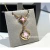 Pulseira Diamante Losango Trevo de Quatro Folhas Cinco Flores Madrepérola Branca Concha Rosa Venda Direta da Fábrica Dropshipping