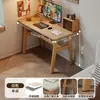 Escritorio de Computadora para Uso en Casa, Escritorio Sencillo para Dormitorio, Habitación de Alquiler, Habitación de Niñas, Escritorio y Silla, Escritorio de Oficina de Escritorio, Moderno y Minimalista