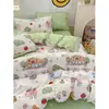 Tecido espessado lençol de cama capa de edredom conjunto de quatro peças tecido de cama sarja tecido de largura larga liquidação outros outros