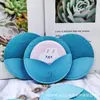 Espejo de Maquillaje de Mano Estilo Chino Hecho a Medida con Bolsa de Empaque de Piel Sintética, Espejo Portátil con Funda Protectora de Piel Anti-Caídas y Anti-Colisiones, Disponible en Múltiples Colores