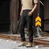 Calça tática casual nova de verão, calça esportiva moderna, calça cargo folgada com múltiplos bolsos plus size para homens