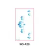 Novedad Flor-brillo Frente Dunhuang Pegatina de Cejas Niños Adultos Mujeres Hanfu Estilo Antiguo Vestido Antiguo Estampado en Frente Pegatina de Actuación