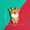 Série de Natal Plana Dos Desenhos Animados Transfronteiriços DIY Jóias Creme Cola Telefone Caso Material Hairpin Patch Resina Acessórios