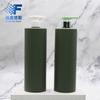 Suministro Directo de Fábrica Botella de Jabón Corporal de 800ml PE Hombro Plano Botella de Shampoo Material de Empaque Paquete Familiar Botella de Plástico con Presión