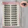 Kit de Cílios Postiços Transfronteiriços, Cílios Postiços de Raposa de Nove Caudas de Grande Capacidade, Confortáveis para o Deslocamento Diário, Leves e Fotogênicos, Naturais