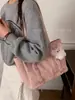 Bolsa de Ombro para o Dia a Dia de Grande Capacidade Estilo Coreano Bolsa de Mão Feminina 2026 Nova Bolsa Tote Simples Bolsa de Ombro Versátil