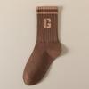 Calcetines de Media Caña para Mujer, Algodón Puro, Calcetines Largos de Primavera y Verano, Deportes 2025 Nuevo Estilo Popular, Ropa Exterior, Tubo Largo de Moda de Primavera y Otoño