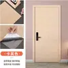Pegatinas de puerta de fieltro, pegatinas de puerta insonorizadas autoadhesivas, renovación autoadhesiva de puerta de entrada, reacondicionamiento de puerta de madera vieja, cambio de color, reducción de ruido
