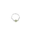Plata Rota Varios Dos Anillo de Jade Hetian de Plata Esterlina S925 Nuevo para Mujer Nicho Chino Estilo Nacional Anillo de Jade para Dedo Índice Regalo