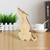 Juguete de Rompecabezas de Animales Estéreo de Madera 3D al por Mayor Fabricante Forma Especial Asimétrica Juguetes Educativos Cognitivos de Animales para Niños