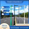 Pólo de monitoramento Suporte de câmera externa comunitária Fornecimento direto da fábrica Fábrica de pólo de monitoramento de câmera externa galvanizada por imersão a quente