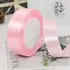 Fitas de Cetim Coloridas, Fitas de Seda, Fitas para Embrulho de Presente, Fitas de Poliéster, Laços Decorativos para Bolo de Casamento, em Estoque