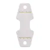 [100 Piezas] Cartón Plegado Blanco Tarjeta de Cartón con Forma de 8 para Diadema de Cabello Tarjeta Colgante para Collar de Cartón Tarjeta de Papel con Estampado Super Caliente para Joyería de Cabello