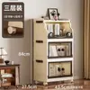 Estantería personalizada, estante de almacenamiento móvil simple de varios niveles de pie, decoración de habitación infantil, estante de almacenamiento para juguetes y libros