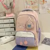 Mochila Nueva Estilo Japonés Estilo Ins Ligera y Elegante de Gran Capacidad para Niñas, Adecuada para Estudiantes de Secundaria