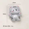 Accesorios de Resina DIY de Dibujos Animados Adornos Cola de Flor Gatito Pegamento de Crema Pinza para el Cabello Funda de Teléfono Hebilla de Zapato Colgante de Llavero Combinar