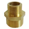 Redutor/Niple Duplo de Cobre de Diâmetro Desigual Grande Rosca Macho de 4 Pontos Conector Reto de Cobre 1 polegada para 6 para 4 para 3 para 2