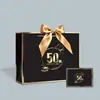 Bolsa de Tote para Cumpleaños con Lazada Bolsa de Regalo Bolsa de Papel para Empaque de Compras Mayorista En Stock Fabricante de Comercio Exterior Transfronterizo Envío Gratis