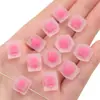 Cuentas Cuadradas de Acrílico con Agujero Grande Cuentas Sueltas Cuentas para Pulsera Relleno Macarrón Hecho a Mano DIY Cuerda para Ensartar Lanyard para Teléfono Adorno