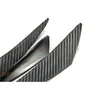 Faca de Vento para Para-choque de Carro de Fibra de Carbono Transfronteiriça Nova Faca de Vento Mini Universal Spoiler Pequeno Faca de Vento 6 Peças