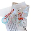 7411 Cuadros Transparentes Oso Estrella Verano Pinza para el Cabello Fresca Bolsa Portátil Clip para la Cabeza Accesorios para el Cabello Estilo Juvenil