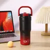 Nova caneca de aço inoxidável 316 com isolamento a vácuo para uso transfronteiriço, copo de gelo portátil de uso duplo, copo de carro portátil com canudo para atividades ao ar livre