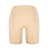 Transfronteiriço dedicado à almofada de quadril de silicone quadril quadril volumoso seda gelada cueca modeladora de quadril inserção de quadril