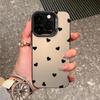 Funda para Teléfono Móvil con Corazones de Lunares Transfronterizos para iPhone18Pro 17/16E/15/14/13 Láser 12 Apple 11Xsma