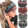 Diademas Bohemias Europeas y Americanas, Diademas Deportivas de Ala Ancha Estampadas de Amazon, Diademas Étnicas Tie-Dye