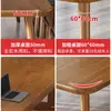Mesa de Conferencias de Madera Maciza, Mesa Larga, Mesa Larga Moderna Simple para Sala de Reuniones, Mesa de Trabajo para Computadora Larga, Combinación de Escritorio de Oficina para Negociación y Silla