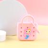Bolsa de Moedas de Silicone de Desenho Animado Bolsa Criativa com Furo Pingente de Chaveiro Bolsa Mini Pequena Bolsa para Fone de Ouvido Carteira Personalização