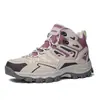 Novos Tênis Esportivos 2025, Sapatos de Caminhada Outono e Inverno, Sapatos Femininos, Sapatos Outdoor Estilo Igual, Sapatos de Caminhada de Cano Alto, Sapatos de Caminhada Cross-Country