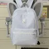 Mochila de moda de lunares estilo pastoral nueva, mochila escolar de gran capacidad para estudiantes, mochila linda de alta calidad