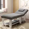 Cama de Estética, Salão de Beleza Especial Massagem Massoterapia Casa Dobrável Tatuagem Cama de Terapia com Fogo com Orifício Cama de Moxabustão Cama de Beleza para Cílios