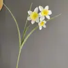 Flores Artificiales, Narciso, Nenúfar, Rosella, Hada Fragante, Habitación Modelo para el Hogar, Decoración de Bodas, Accesorios para Fotografía al por Mayor