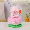 Cerdo de la Suerte Creativo, Adorno de Cerdo Estilo Buda, Exquisita Figura de Resina, Decoración de Escritorio, Adorno de Escritorio