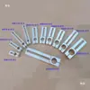 Soporte Deslizante de Aleación de Aluminio Fijación Manual Mecánica para Fijación de Tuberías de Acero con Conexión Universal Bloque Deslizante 40/70/110