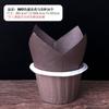 XYT Vaso de Papel para Hornear a Alta Temperatura Vaso Sombrero de Paja Vaso Mafen Rollo de Papel de Aluminio Vaso de Papel para Pastel Hogar Color Sólido Pastel