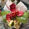 Comercio Exterior Transfronterizo Terciopelo Navideño Lazo Navideño Colgante de Campana Centro Comercial Supermercado Comercio Electrónico Regalo Festivo