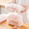 Caja de Huevos a Prueba de Golpes y Roturas para Camping al Aire Libre, Portátil de Plástico Anti-Caídas para Viaje, Caja Protectora Portátil, Caja de Almacenamiento, Uso en Casa