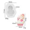 Molde de Aperto Desenho Animado DIY Descompressão Brinquedo de Comida Artificial Molde de Silicone Resistente a Altas Temperaturas Assar Mousse Bolo Molde Criativo