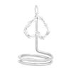 Metal Irregular Curve European American Japanese ins Dedo Indicador Nicho Design Independente Personalizado 925 Sterling Silver Ring Ring