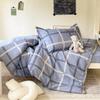 Proveedores de fabricantes juego de tres piezas de ropa de cama de algodón para dormitorio de estudiantes literas juego de tres piezas 1.2m individual kit de ropa de cama para dormitorio de personal al por mayor