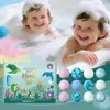 Oceaura Conjunto de Bolas de Banho Coloridas Oceânicas Multicor Misturadas e Combinadas Suave, Amigo da Pele Espumante Produtos Domésticos para Banho