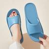 Pantuflas de piel sintética para mujer, verano, casa, venta al por mayor, interior, antideslizantes, oficina, salón de belleza, cuero de lujo ligero, pantuflas para el hogar de hombre