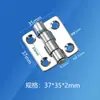 Acero Inoxidable 304 Engrosado Bisagra de 1.5 Pulgadas Equipo Industrial Gabinete Eléctrico Accesorios de Caja 2 Pulgadas 50x50x2