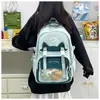 Mochila de Estilo Nuevo para Mujer Dibujos Animados Gran Capacidad para Estudiantes de Primaria de 3º a 6º Grado Mochila Escolar Mochila de Chica Dulce de Anime