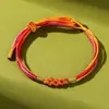 Pulseira de corda colorida do Festival do Barco Dragão crianças bebê tecida à mão corda vermelha adulto tigre zongzi sachê corda de mão atacado