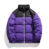 Chaqueta de plumón sencilla para exteriores de calle principal, resistente al viento, antiincrustante, impermeable, con bola artesanal, nueva chaqueta de plumón de pato estándar 90